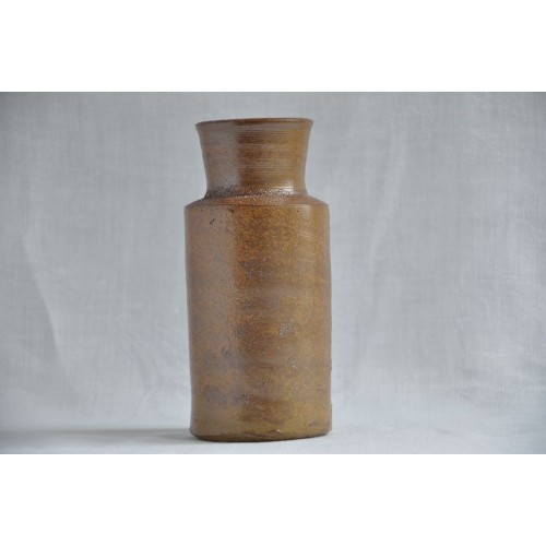 Victorian Saltglaze Stoneware Ink Bottle